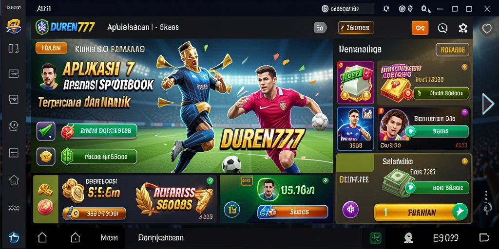 Tampilan menarik dari gameplay Sportsbook di DUREN777.