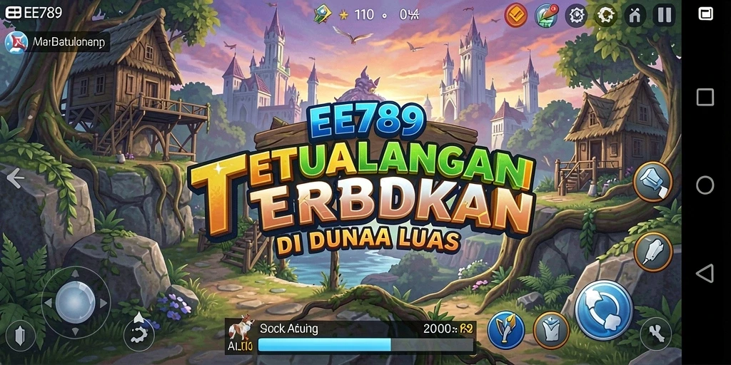 Gameplay EE789 menampilkan eksplorasi dunia terbuka yang luas.