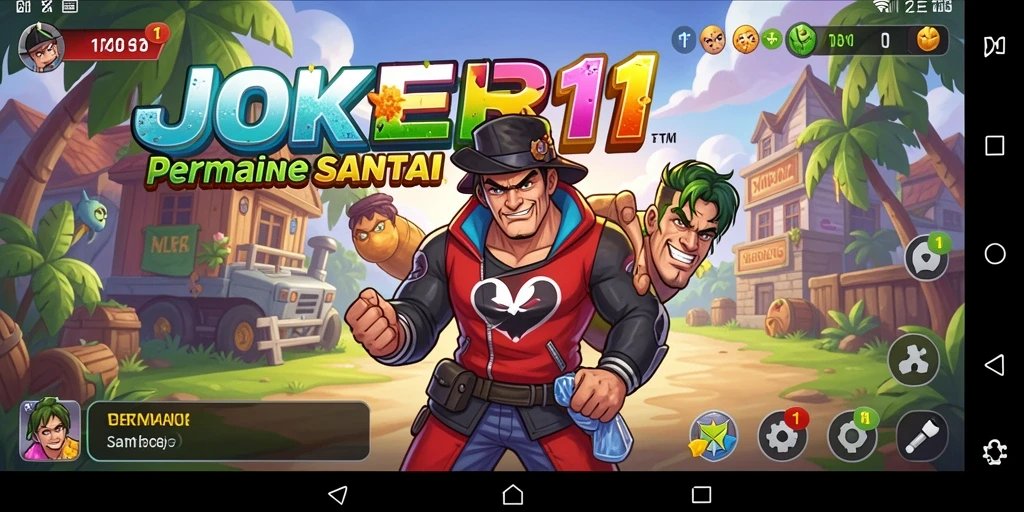 Gameplay menarik JOKER11 yang penuh warna dan seru.