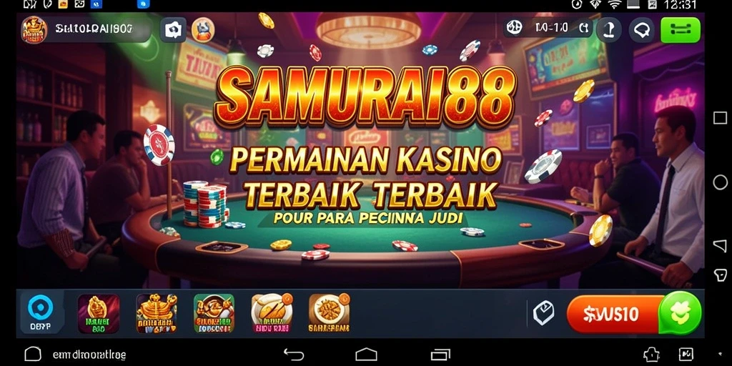 Tampilan menarik dari gameplay SAMURAI88 yang mendebarkan.